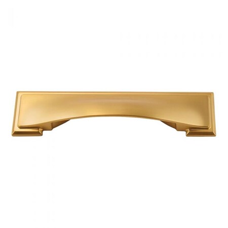 Gan Eden 3 in. x 96 x 128 mm Cabinet Cup Pull, Branched Glod Brass GA2247574